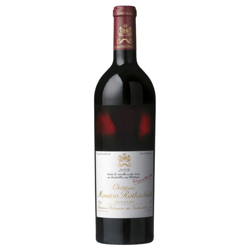 2009 Chateau Mouton Rothschild 750ml*6 Original Wooden Case 6pk