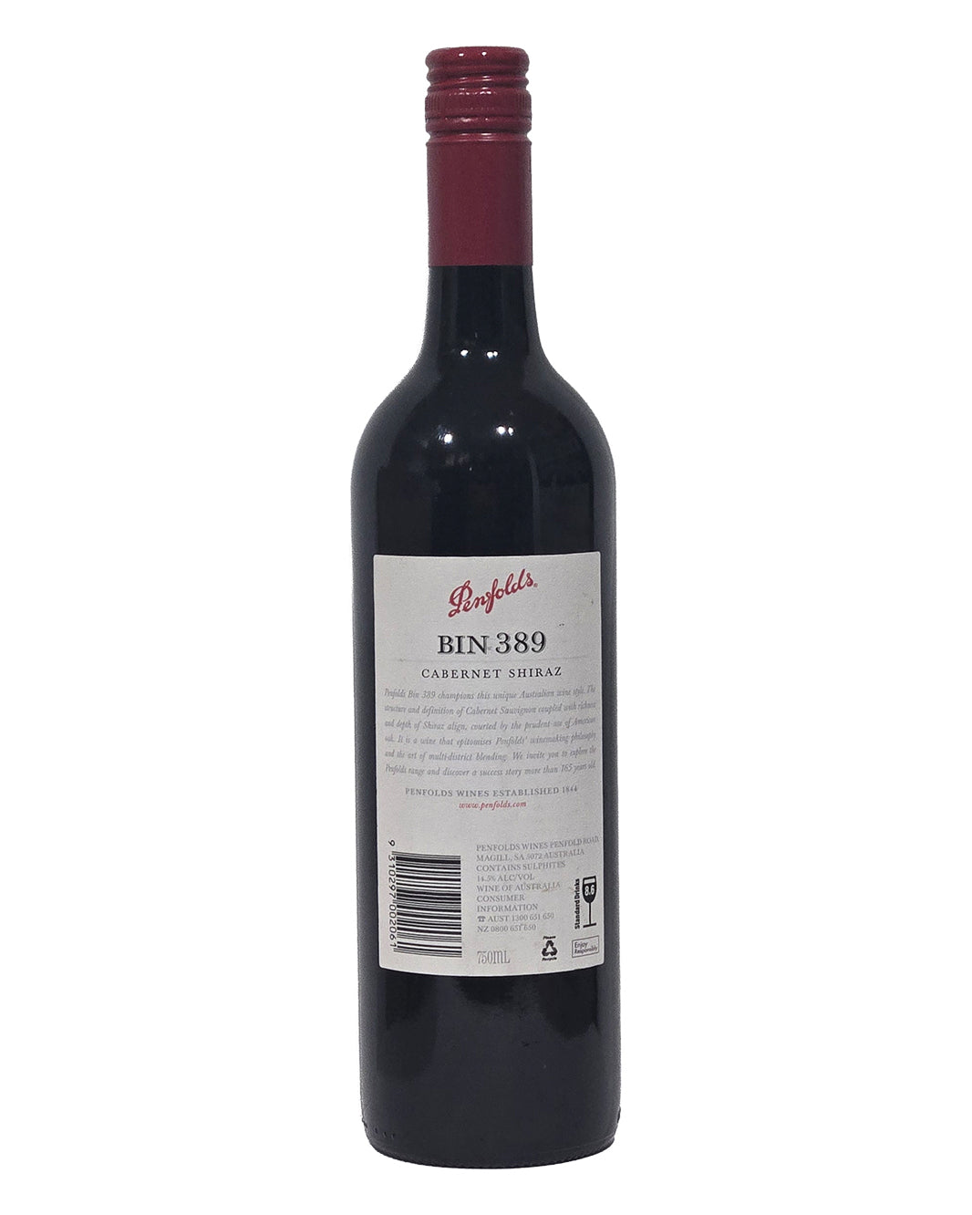 2009 Penfolds Bin 389 Cabernet Shiraz 750ml