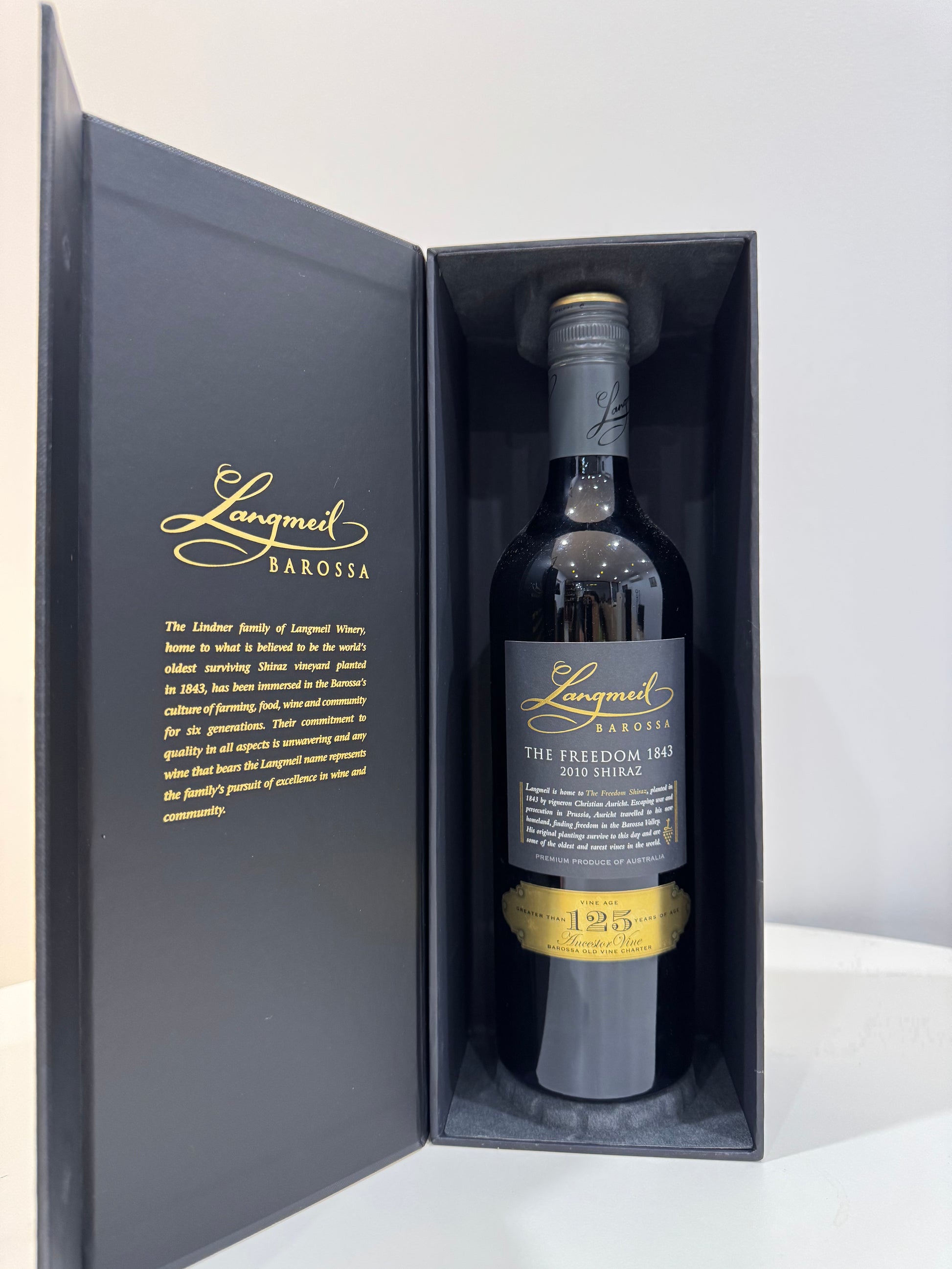 2010 Langmeil Winery 'The Freedom 1843' Shiraz 750ml Gift box