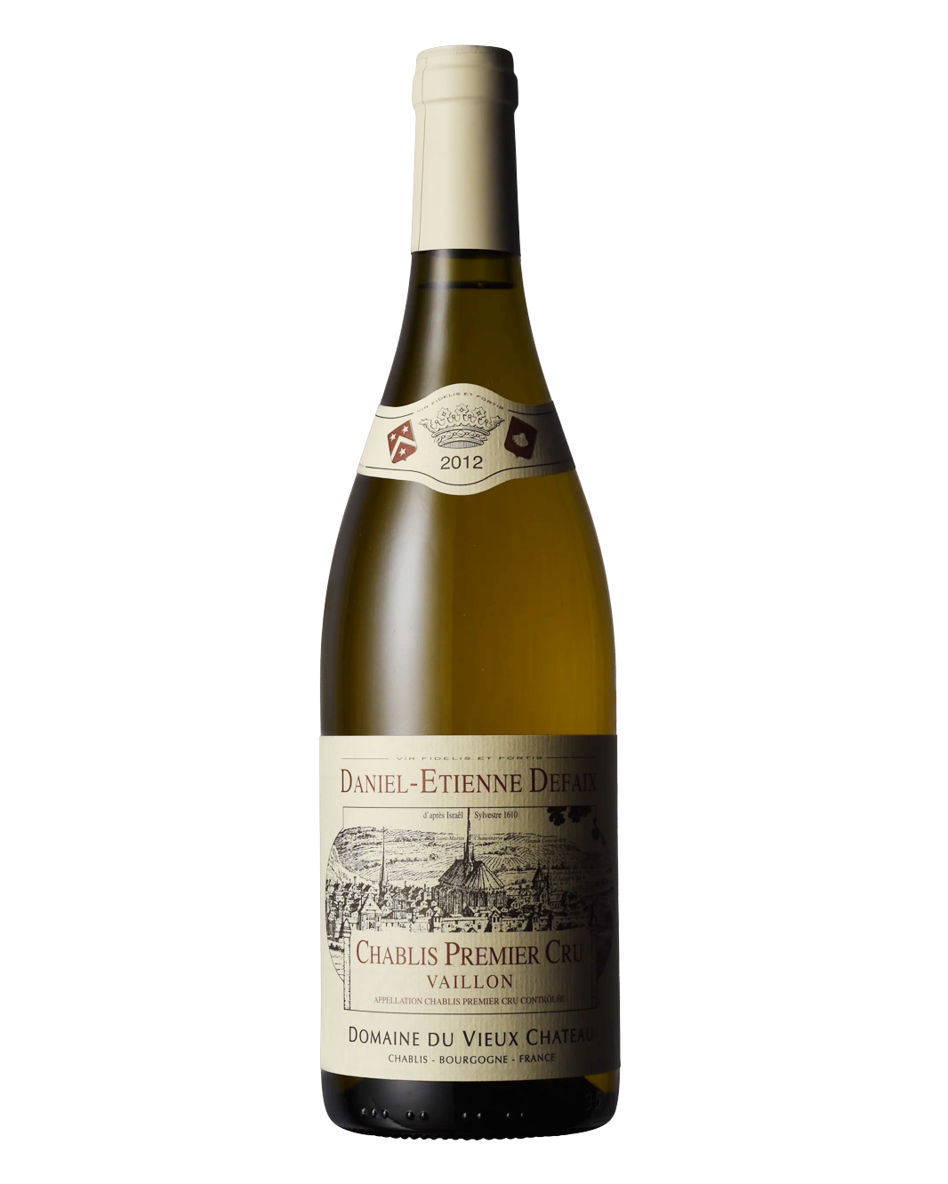 2012 Domaine Daniel-Etienne Defaix Vaillon Chablis Premier Cru 750ml ...