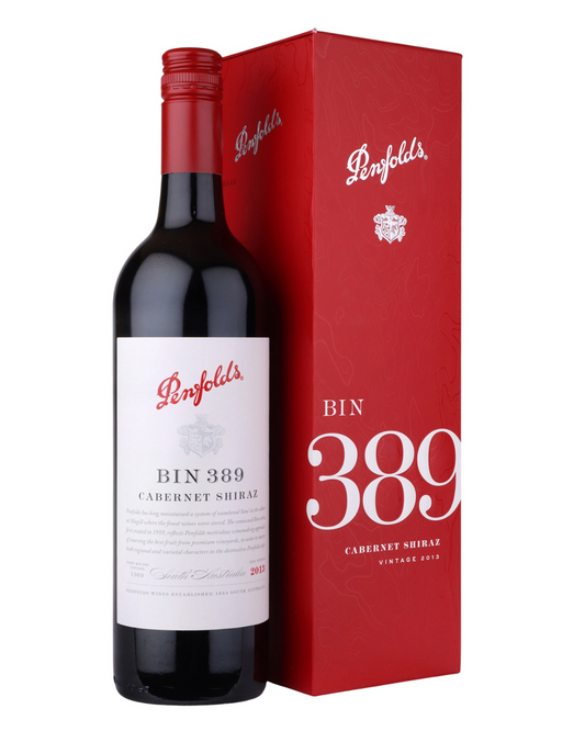 2013 Penfolds Bin 389 Cabernet Shiraz 750ml Gift Box