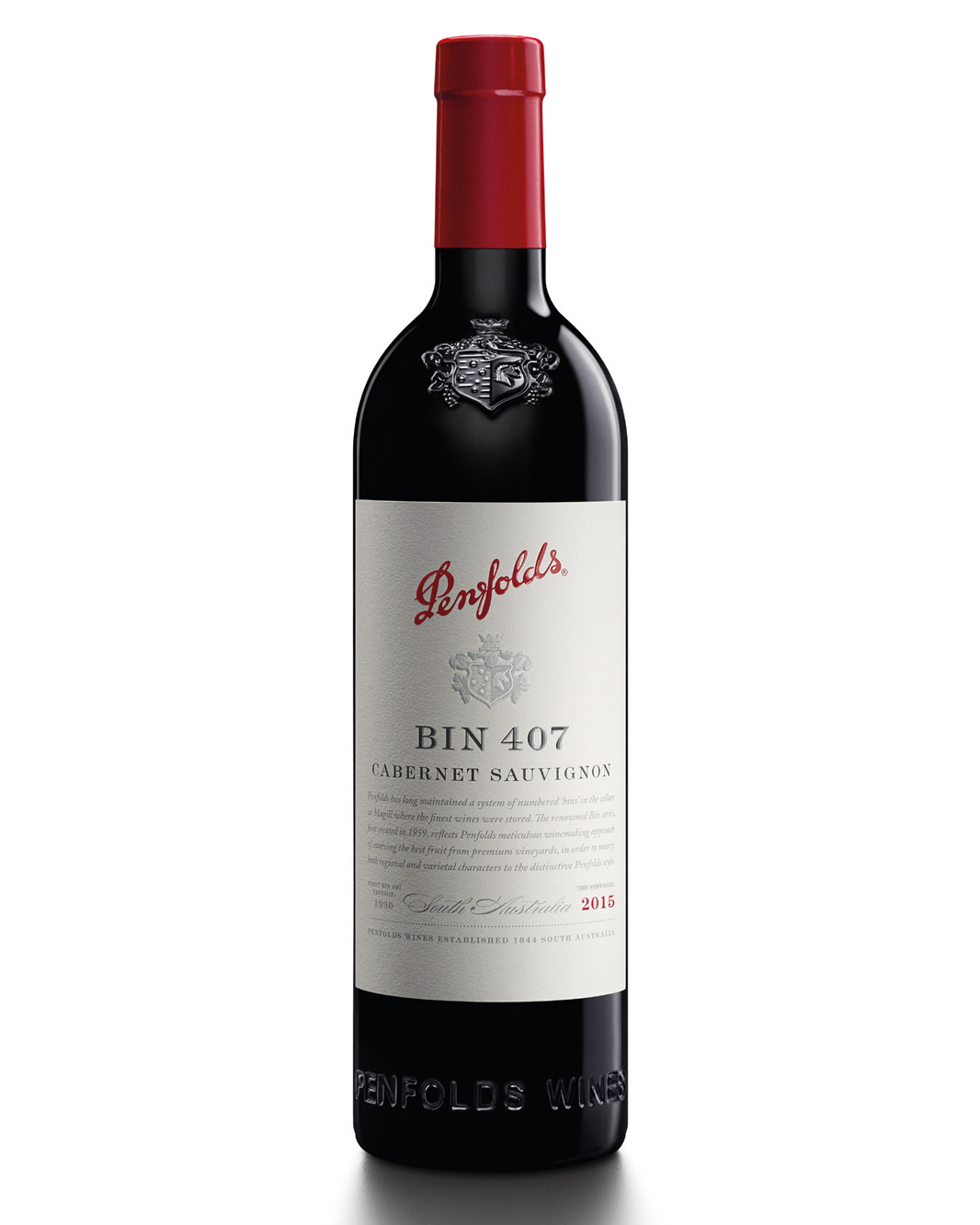 2015 Penfolds Bin 407 Cabernet Sauvignon