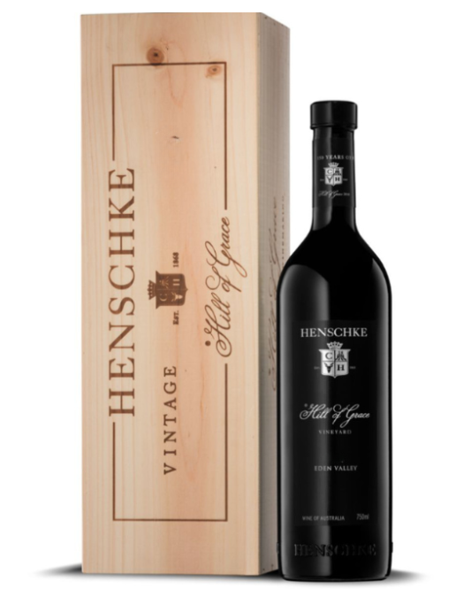 2015 Henschke Hill of Grace Shiraz 750ml Wood Box