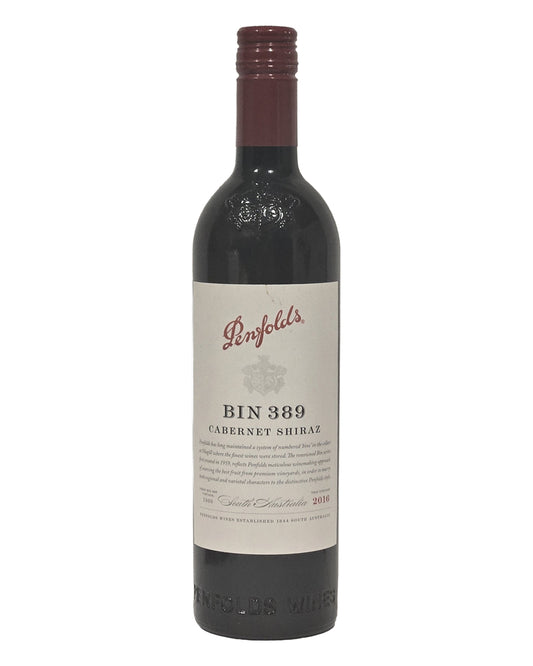 2016 Penfolds Bin 389 Cabernet Shiraz 750ml Minor Label Stains