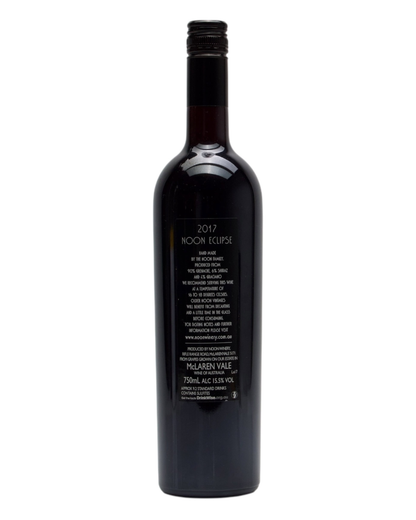 2017 Noon Winery Eclipse Grenache Shiraz 750ml back