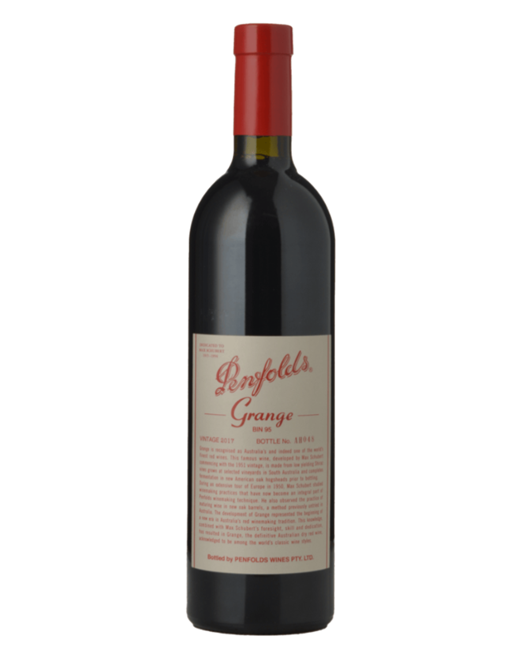 2017 Penfolds Bin 95 Grange Shiraz 750ml