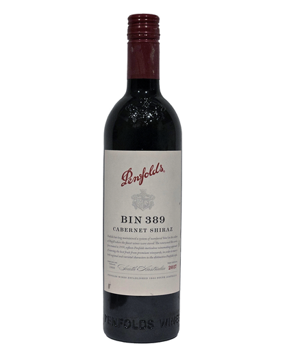 2017 Penfolds Bin 389 Cabernet Shiraz
Minor Label Stains and Stained Back Label