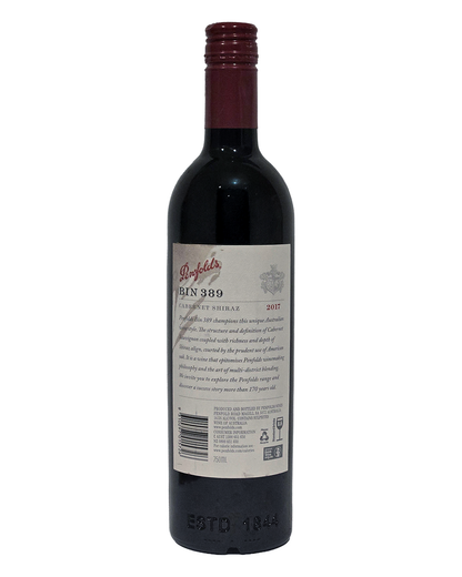 2017 Penfolds Bin 389 Cabernet Shiraz 750ml