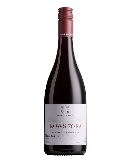 2018 Domaine Thomson 'Rows 78-89' Central Otago Pinot Noir 750ml