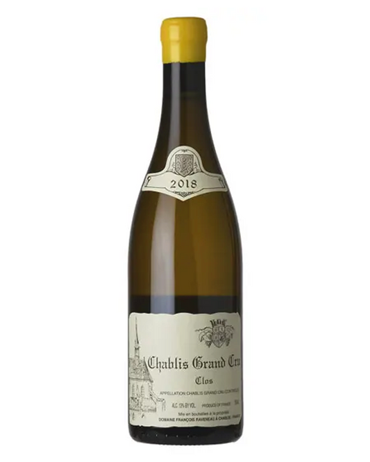 2018 Domaine Francois Raveneau Les Clos Chablis Grand Cru 750ml