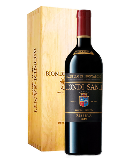2019 Biondi-Santi Tenuta Greppo Brunello di Montalcino DOCG Riserva 1.5L Magnum Gift Box