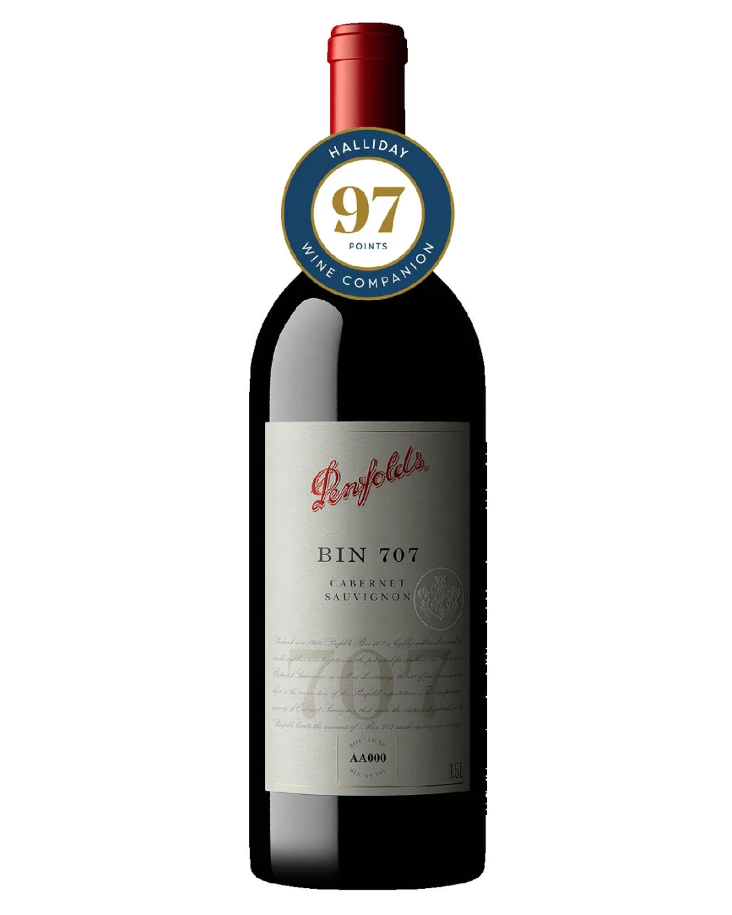 2019 Penfolds Bin 707 Cabernet Sauvignon 1.5L Magnum