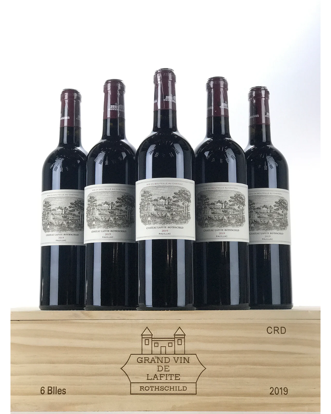 2019 Chateau Lafite Rothschild 750ml*6pk Original Wooden Case