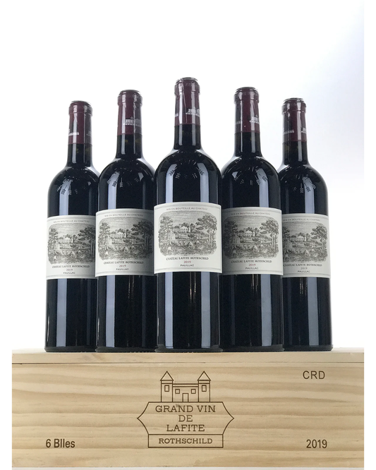 2019 Chateau Lafite Rothschild 750ml*6pk Original Wooden Case
