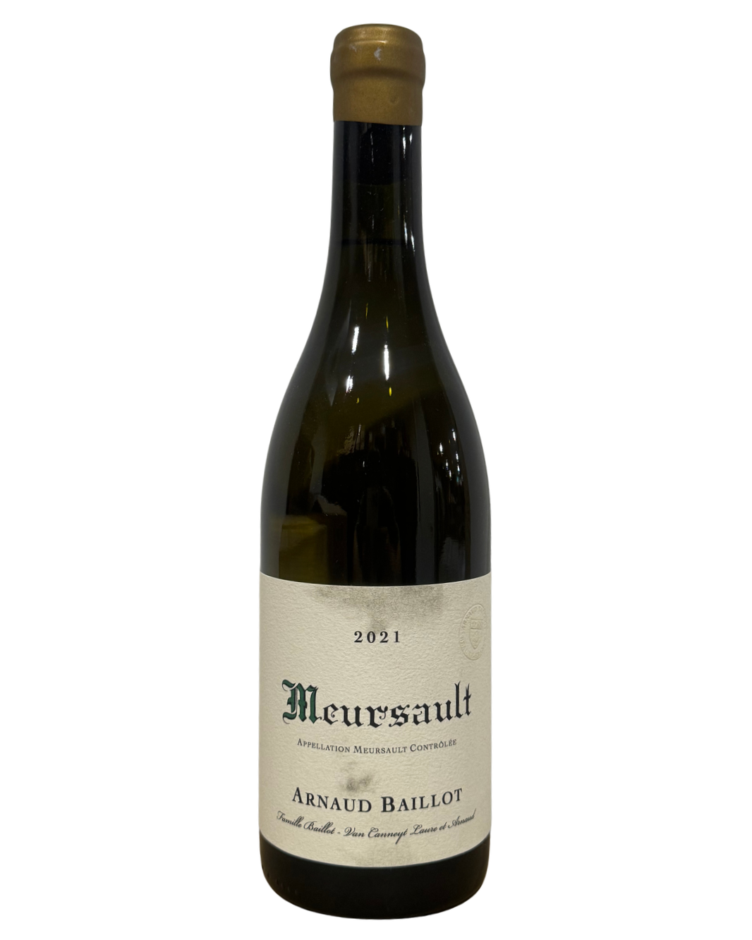 2021 Arnaud Baillot Meursault 750ml