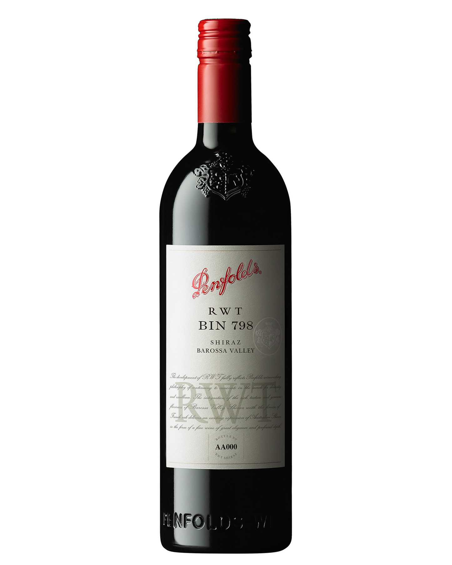 2021 Penfolds RWT Bin 798 Shiraz 750ml
