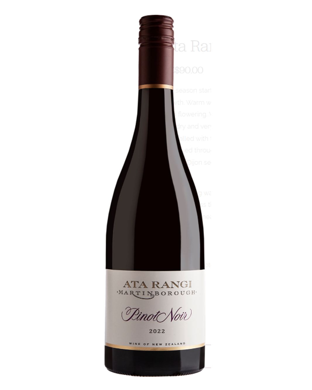 2022 Ata Rangi Pinot Noir 750ml