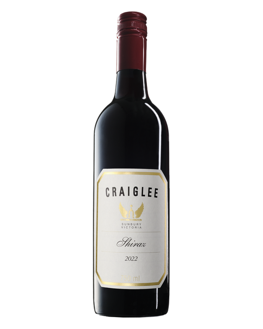 2022 Craiglee Shiraz 750ml bottle