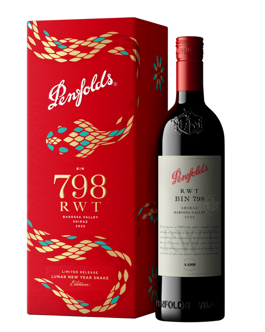 2022 Penfolds RWT Bin 798 Shiraz Lunar New Year (Snake) 750ml