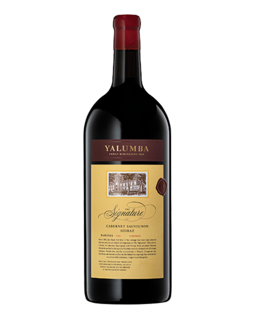 2022 Yalumba The Signature Cabernet Sauvignon Shiraz 3L D-Magnum