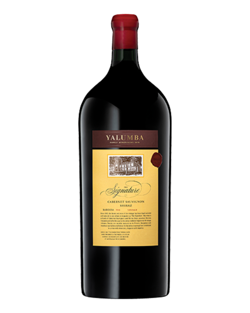 2022 Yalumba The Signature Cabernet Sauvignon Shiraz 6L Imperial