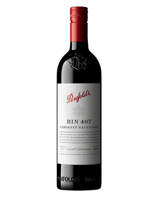 2022 Penfolds Bin 407 Cabernet Sauvignon 750ml