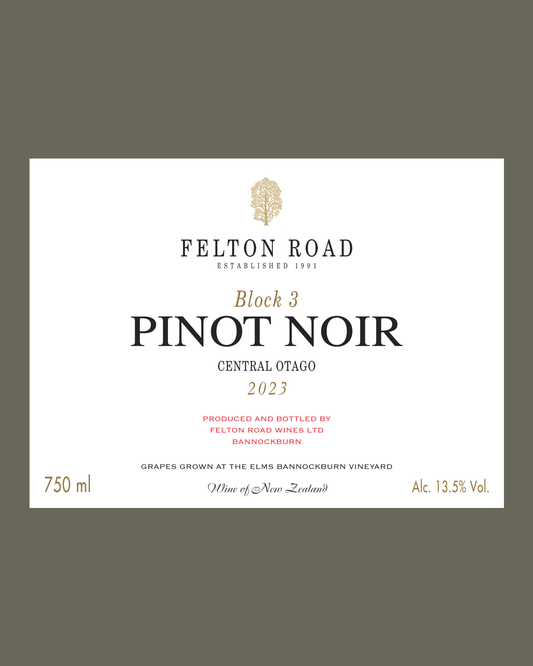 2023 Felton Road Cornish Point Pinot Noir 1500ml Magnum