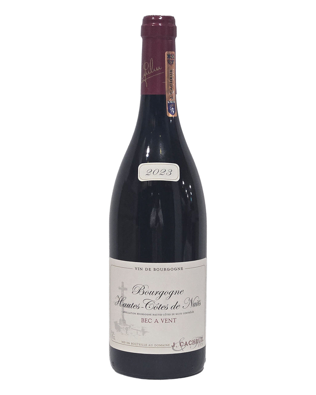 2023 Domaine Jacques Cacheux Bourgogne Hautes Côtes de Nuits Bec à Vent 750ml