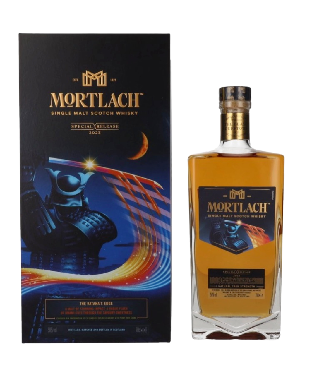 2023 Mortlach ‘The Katana’s Edge’ Single Malt Scotch Whisky 750ml