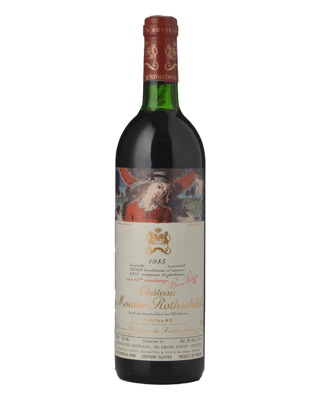 1985 Chateau Mouton Rothschild 750ml