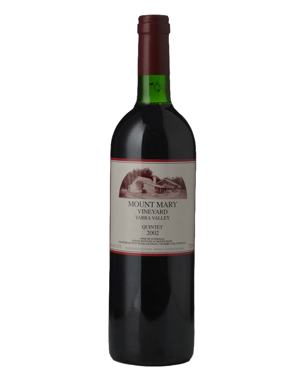 2002 Mount Mary Quintet Red Blend
