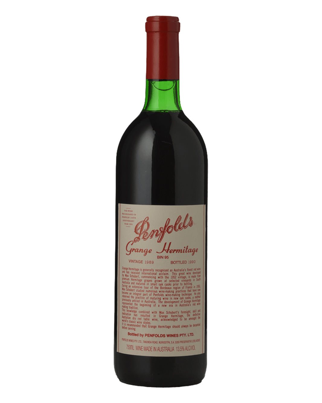 1989 Penfolds Bin 95 Grange Shiraz 750ml