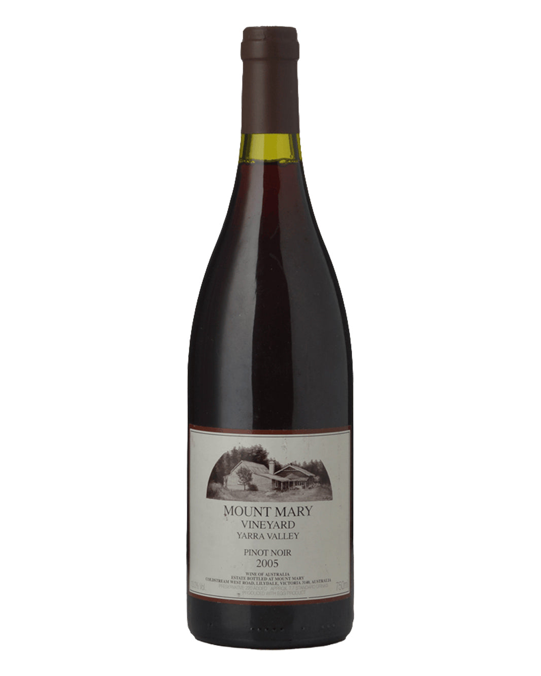 2005 Mount Mary Pinot Noir 750ml Minor Label Damage; Minor Label Stains