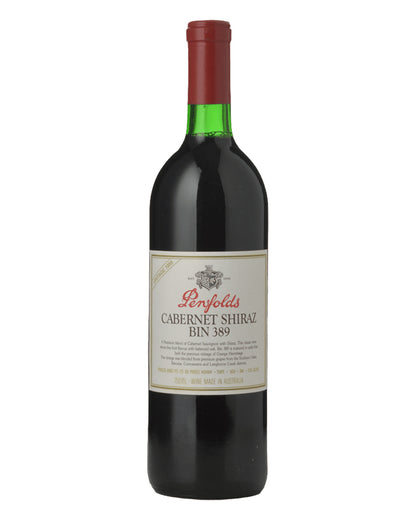 1988 Penfolds Bin 389 Cabernet Shiraz 750ml Base of Neck