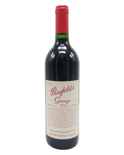 2000 Penfolds Bin 95 Grange Shiraz 750ml (Export Label) minor label damage