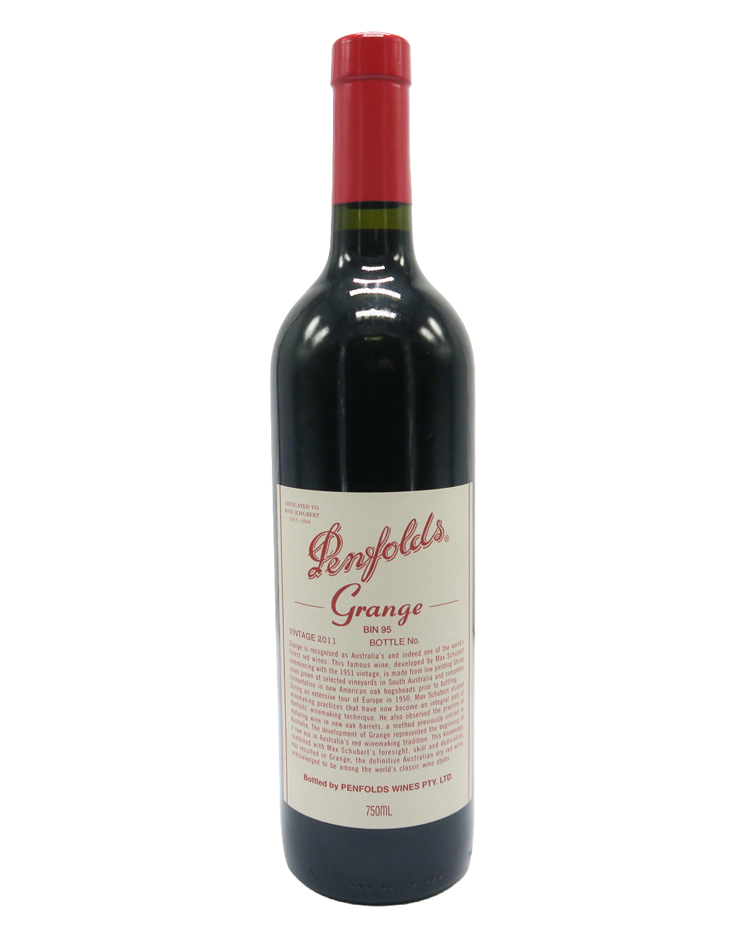 2011 Penfolds Bin 95 Grange Shiraz 750ml