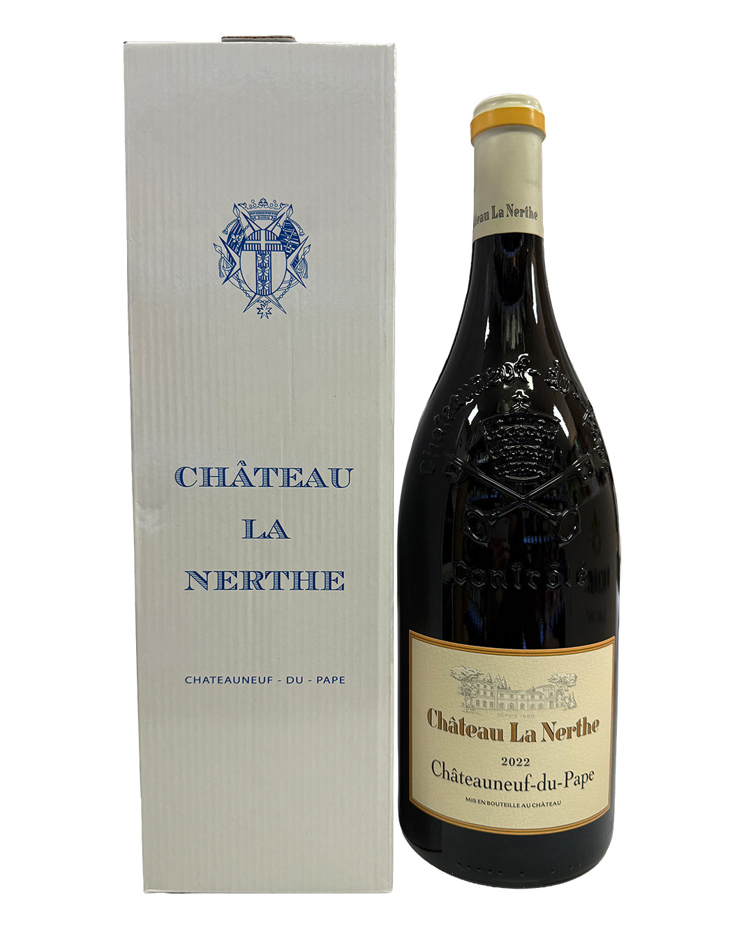 2022 Château La Nerthe Châteauneuf-du-Pape Rouge 1.5L Magnum Gift Box