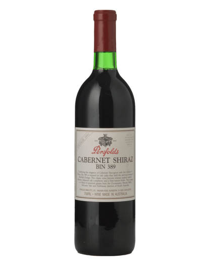 1991 Penfolds Bin 389 Cabernet Shiraz 750ml Just Below Base of Neck