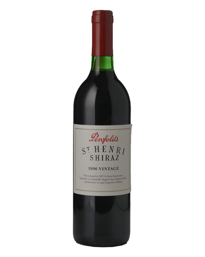 1996 PENFOLDS St. Henri Shiraz, South Australia 750ml Base of Neck