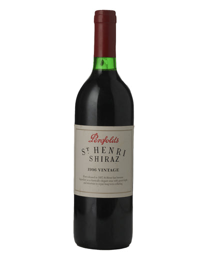 1996 PENFOLDS St. Henri Shiraz, South Australia 750ml Minor Label Stain/s, Minor Back Label Damage