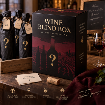 The Cellar Discovery Box – 6 Mystery Fine Wines 750mL*6