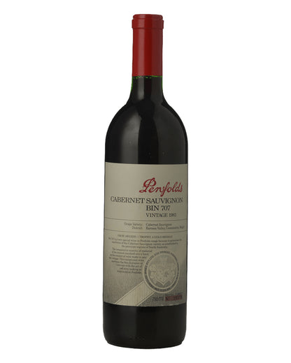 1983 Penfolds Bin 707 Cabernet Sauvignon 750ml (Clinic 2014)