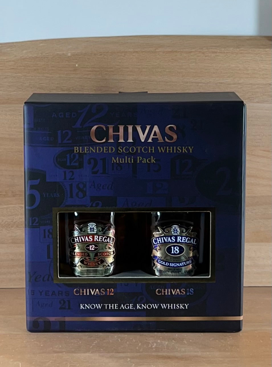 Chivas Regal 12 YO and 18 YO 200ml×2 Multi Pack