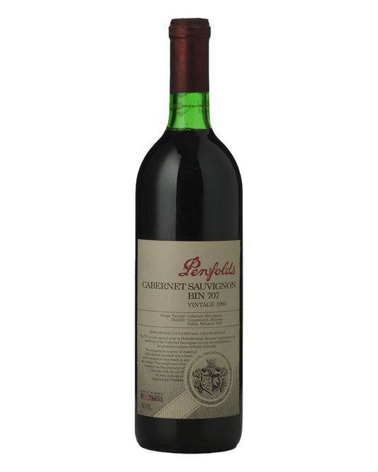 1990 Penfolds Bin 707 Cabernet Sauvignon 750ml