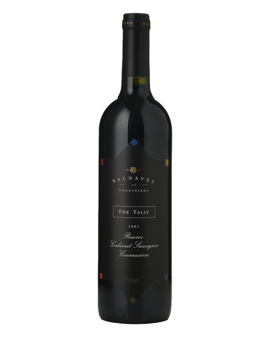 2001 Balnaves of Coonawarra The Tally Reserve Cabernet Sauvignon 750ml