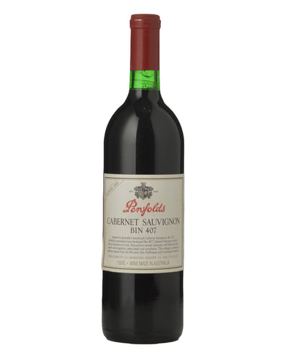 1990 Penfolds Bin 407 Cabernet Sauvignon 750ml