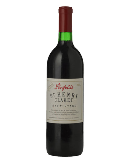 1989 Penfolds St Henri Shiraz 750ml