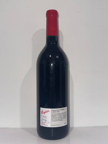 1970 Penfolds Bin 95 Grange Shiraz 750ml (Clinic 2025)