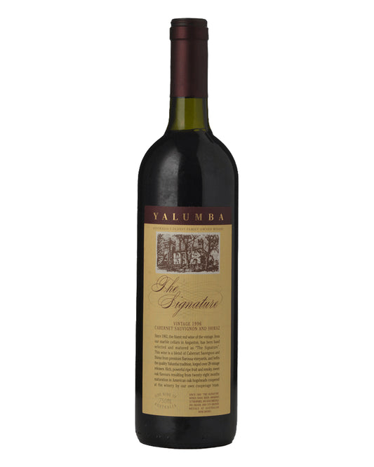 1996 Yalumba The Signature Cabernet Sauvignon Shiraz 750ml
