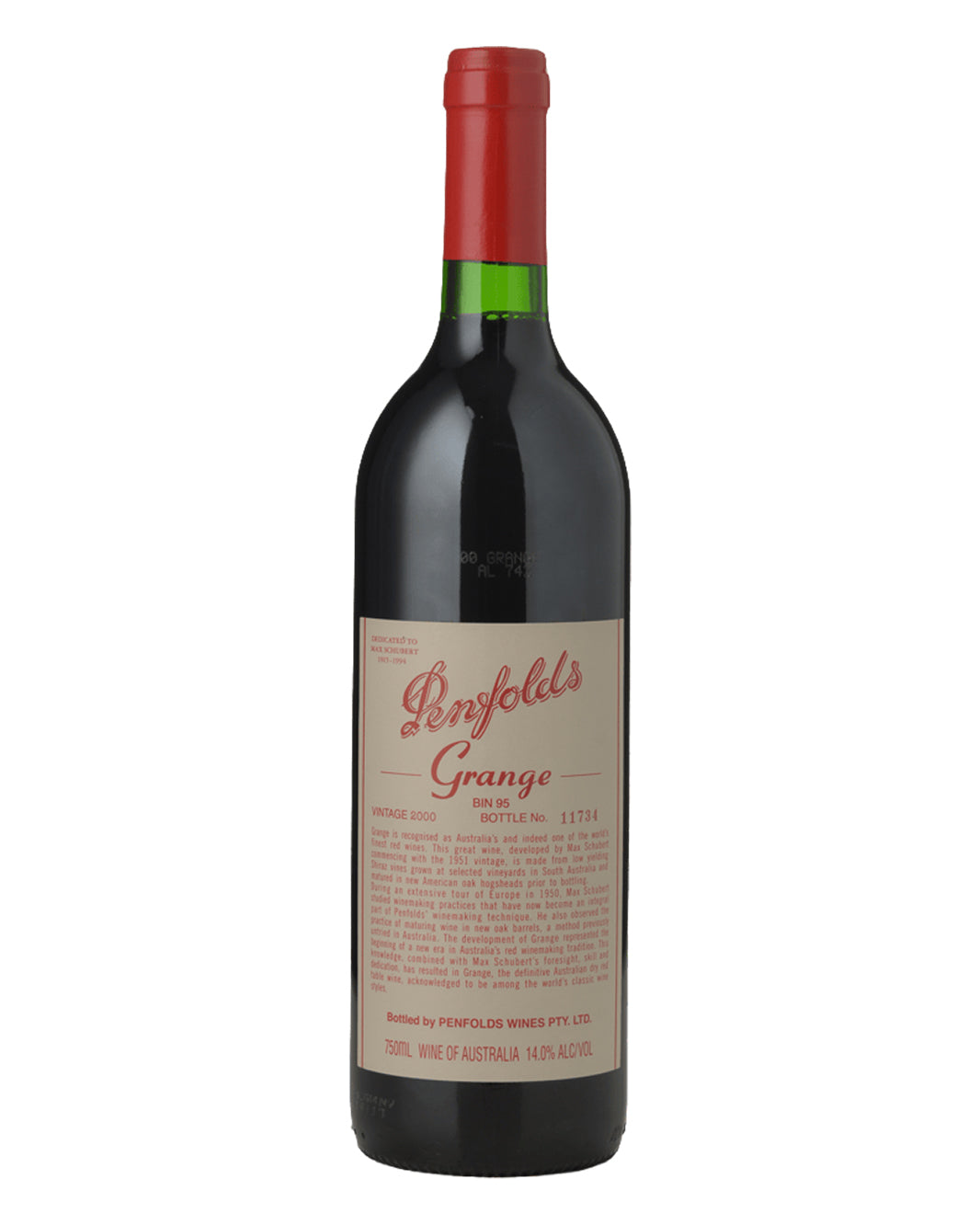 2000 Penfolds Bin 95 Grange Shiraz 750ml